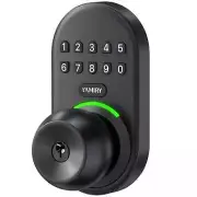 Keypad Smart Door Lock with Knob, Yamiry Keyless Entry Door Lock Handle YR04