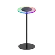 Cordless Table Lamp, Rechargeable Cordless Lamp, Stepless Dimming and RGB Modes, Desk Lamp for Bedroom/Bars/Outdoor Party/Home Decor