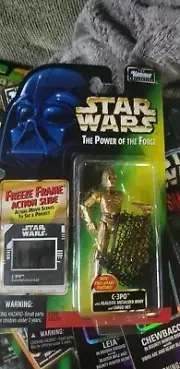 Star Wars The Power of The Force Freeze Frame POTF Figure C-3PO Removable Limbs