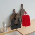 Kitchen Soap Dispenser with Sponge Holder with Hand Towel for Bathroom Sink