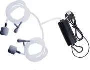 Aquarium Air Pump，Portable Mini USB Aquarium Fish Tank Oxygen Air Pump,Mute E...