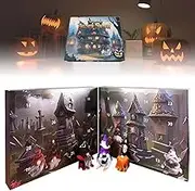 Gnome Advent Calendar 2025,Halloween Gnome Countdown Calendar,31 Days Countdown To Halloween,Gnome Advent Pendants,Countdown To Christmas Ornament Collectible Toy Figures Present for Boys Girls Adults