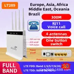 ☞LT289 B525S-65A B525 4G 5G LTE CAT6路由器三網通語音電話