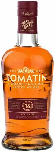 Tomatin 14 Year Old Portwood Single Malt Whisky 700ml