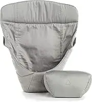 Ergobaby Baby Infant Insert for Baby Carrier with Neck & Head Support, for Newborns (Holds 3.2-5kg), Cotton Grey