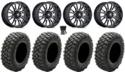 MSA ThunderLips 15" Wheels Mh 30" Crawler XR Tires Polaris RZR XP 1000 / PRO XP