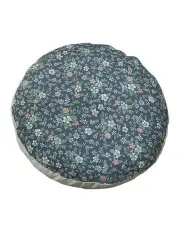 [SOGA] Premium Polyester Cotton Cushion 45cm in Blue