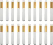 14 Pcs Lash Cleansing Brush - White Acrylic Fiber Bristles - Lash Shampoo Brush