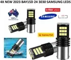 4 X 2023 BAY15D 24 LED 3030 LED BRAKE STOP TAIL LIGHT BULB GLOBE 12-24V CAR UTE