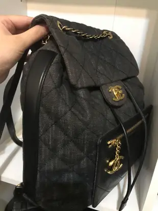 （售出）Chanel 後背包 牛仔丹寧包