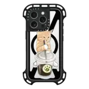 iPhone 16 Pro Ultra Bounce Case MagSafe Compatible coffee catto