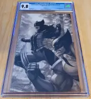 GENERATIONS: WOLVERINE AND ALL NEW WOLVERINE #1 LAU SKETCH COVER CGC 9.8