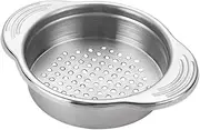 Oil Can Drainer Food Can Strainer Stainless Steel Filter for Kitchen Sink