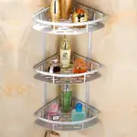 WALL CORNER RACK HOLDER BATHROOM SHOWER CADDY SHELF浴室置架