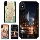 For Samsung A15 A16 S23 S24 S25 Ultra FE map San Francisco Anti scratch Cover