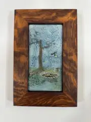 Medicine Bluff Embers Art Tile Craft Mission Style Family Woodworks