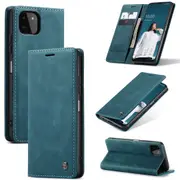 CaseMe Samsung Galaxy A22 5G Classic PU Leather Folio Case Cover A226 [Teal Green]