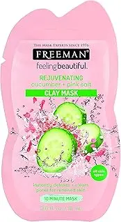 Freeman Feeling Beautiful Rejuvinating Cucumber and Pink Salt Mask 15ml, 180 gram