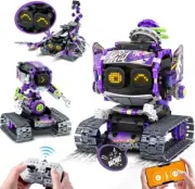 Robot Toys for Kids Building Set, PCS App & Remote Control Robotics Kit, ...