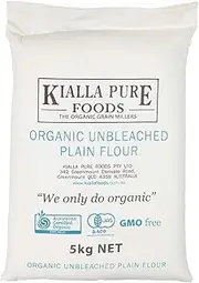 Kialla Pure Foods Flour UB Plain White 5kg - packaging may vary