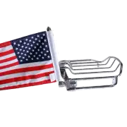 PRO PAD RFM-RDVM Air Wing® Rack Flag Mount with Flag - With 6" X 9" Flag Harley