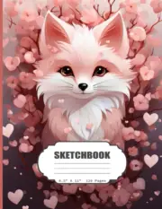 Sketchbook: Cute , Blank Sketch for Kids, Adults, Artist Notebook/Journal for D