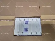 24 mm "Rock &Rolls"Skinny Vellum Glassine White Stamp Wax 600Paper Bags 36Boxes