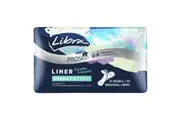 Libra Flexi 2-in-1 Thin Double Liners with BodyFit, 25 Pack