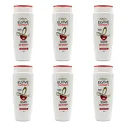 6PK Loreal 700ml Hair Shampoo Repairing Total Repair 5 for Damaged Hair