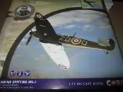 CORGI AVIATION 1:72 SUPERMARINE SPITFIRE MK.1 P9443/ZD-D DOUGLAS BADER 1940