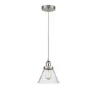Innovations Lighting Edison Cone 1 Light Mini Pendant, SN - 616-1PH-SN-G44