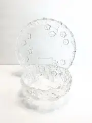 Mikasa Carmen Crystal Serving Plate & Bowl Set
