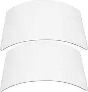 RORPOIR 2Pcs Sandblasting Hood Lens Protective Lens for Grinding Essential Safety Shield for Sandblasting Equipment Protector Cover