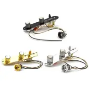 Electric Guitar Prewired Control Plate with 3-Way Switches Replacement