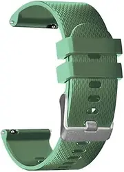 [BKUANE] 20mm Silicone Watch Strap For Garmin Forerunner 245 645 158 55 Sports Bracelet Wrist Band Loop For Vivoactive 3 / Venu SQ 2 Plus