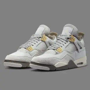 【NIKE 耐吉】休閒鞋 Air Jordan 4 SE Craft Photon Dust 工藝 暖灰 男鞋 DV3742-021(休閒鞋)