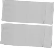 1Pair Breathable Summer Elbow Sleeves for Lightweight Arm Protection Comfortable Compression for Men Women for Weightlifting Joint Support Grey Color Fits All