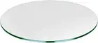22 Inch round Glass Table Top - Tempered - 1/4" Thick Glass Surface, Safe Flat P
