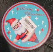 Merry Christmas with Santa Claus 6" wood standee (sealed)