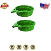 Chemical & Solvent Resistant 4-1/4 Gallon Drain Pan - Perfect for Antifreeze