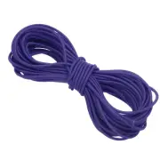 Elastic Cord Heavy Stretch String Rope 3/32" 11 Yards （Deep Purple）