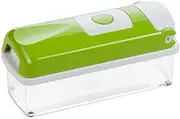 AIMALL 12-in-1 Food Slicer and Dicer, Multi-Functional Vegetable and Fruit Chopper, Peeler, and Cutter with Storage Container