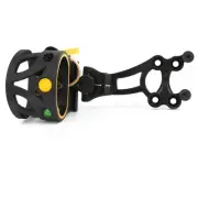 Advanced Compound Bow Sight with Tool less Windage and Elevation Adjustments