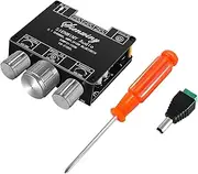 Bluetooth Amplifier Board Audio Power Amp Board BT/AUX Inputs Mini Audio Amplifier Board Subwoofer Audio Amp for Home Theater