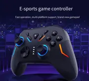 Switched RGB dazzling gaming controller six-axis somatosensory PC Android Switch controller