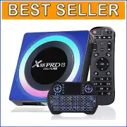 Smart Android TV Box with 8K Resolution, Bluetooth 5.0, and WiFi 6 Technology