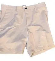 NWT AWEARNESS KENNETH COLE MEN'S KHAKI Shorts SIZE 40 AWEAR-TECH