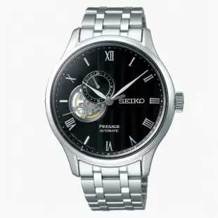 【SEIKO 精工】Presage經典魅力藍鏤空機械錶 兩色可選 男錶(SSA377J1/SSA421J1)