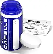 QPS Large Time Capsule to Bury for Kids - A Keepsake for Your Future Self - Airtight & Waterproof Underground Storage Container