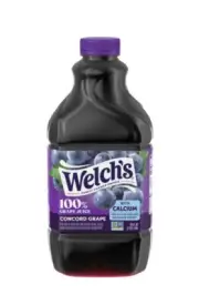 NEW! Welch’s 100% Concord Grape Juice With Calcium, 64 oz, SAME DAY SHIPPING!